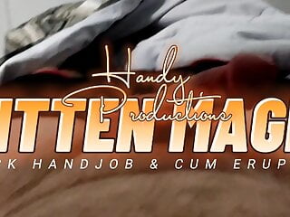Quick handjob with thick...