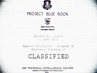 Project blue book...