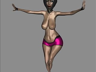 3D Cgi, HD Videos, Cartoon, Belly Dancer