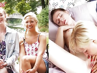 Ersties – Leidenschaftlicher Berlin-Besuch von Lisa M bei Gabi