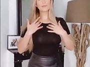 Emmacakecup leather skirt try on haul