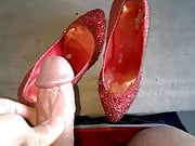 neighbor's red heels again