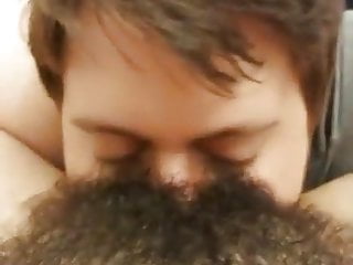 Hairy bush licking...