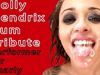 Holly Hendrix Cum Tribute(Cum On Video)