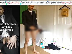 EDGEWORTH JOHNSTONE censored amateur suit dressing for work masturbating
