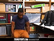 YoungPerps - Teen shoplifter punished by a horny mallcop