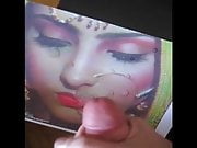 Gman Cum on face of a sexy Indian Girl in sari (tribute)