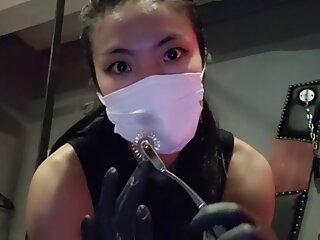  video: (Preview) (Cantonese )C058: Cruel Asian Mistress torment male prisoner (Full clip: servingmissjessica. com. c058