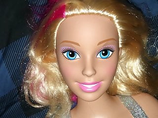Cum On Barbie Styling Head 