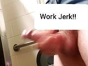 Jerking off at work