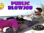 PUBLIC BLOWJOB ON THE BEACH OF PORTUGAL