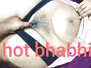 Hot desi bhabhi pussy show to her stepson