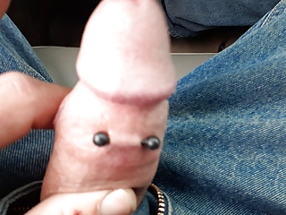 Pierced man meat jacked