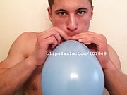 Balloon Fetish - Hammer Blowing Balloons