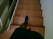 High Heels Sound on the Stairs