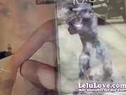 Lelu Love-WEBCAM: St Patty Outfit Vibrator Masturbation