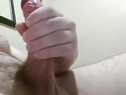 Huge precum from big thick cock