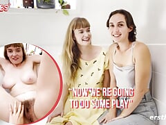 Ersties - Hot Lesbian Fingering in the Tub