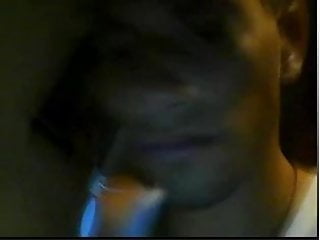 Straight guys feet on webcam #406