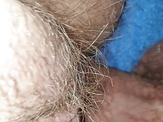 Hairly cum pussy cock