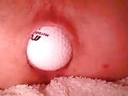 golf balls in my ass