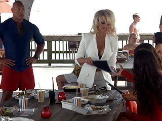 Pamela Denise Anderson - Baywatch film behind the scenes