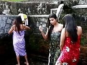 Neela Pabalu Sinhala Teledrama Bathing Scene