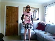Sexy schoolgirl skirt