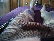 fishnets and stockings