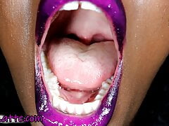 EXPLORE MY BIG MOUTH FOR DATE NIGHT VORE TEETH FETISH GIANTESS