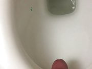 Faggot fucks toilet 