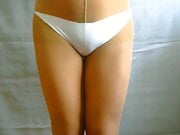 crossdresser panties over pantyhose 059