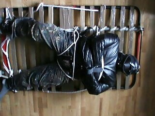 Restrained In The Straitjacket For Tickling