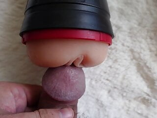Trying to fuck my pussy toy...