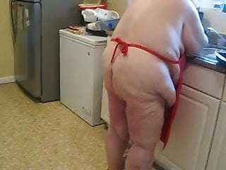 Mature, MILF in Kitchen, BBW, Milfing