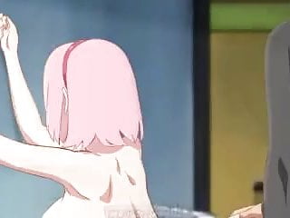 Cowgirl Sakura fucked by Sasuke