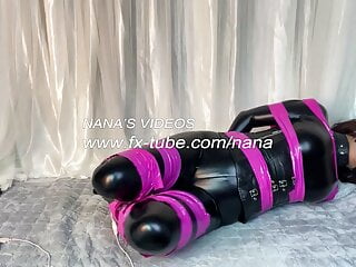 Latex Orgasm, Gloves, Asian Sex, BDSM