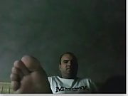 Straight guys feet on webcam #19