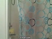 EXGF Amber in the Shower