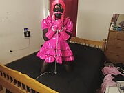 Sissy Maids Self Bondage Steel Fiddle and timer padlock